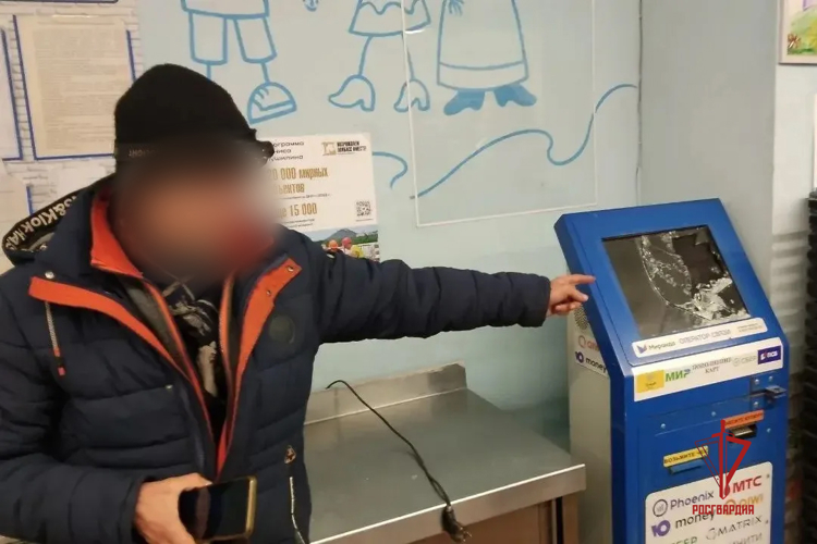 В Горловке росгвардейцы задержали подозреваемого в повреждении имущества