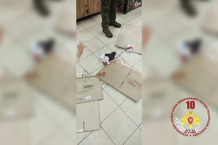 В Донецке росгвардейцы задержали подозреваемого, использовавшего нож в ходе драки