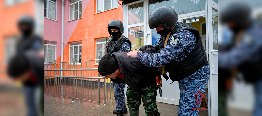 В ДНР росгвардейцы отработали действия в ходе Всероссийских учений по антитеррористической защищенности объектов образования